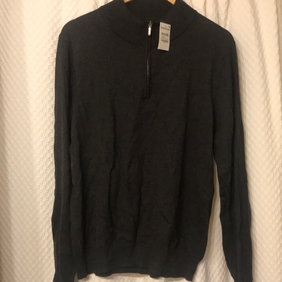 Wallin & Bros Other - Men’s NWT Large charcoal gray heather sweater